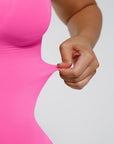 Stefanie - Naadloze Bodysuit String Met Spaghetti Schouderbandjes - Bella Fit™