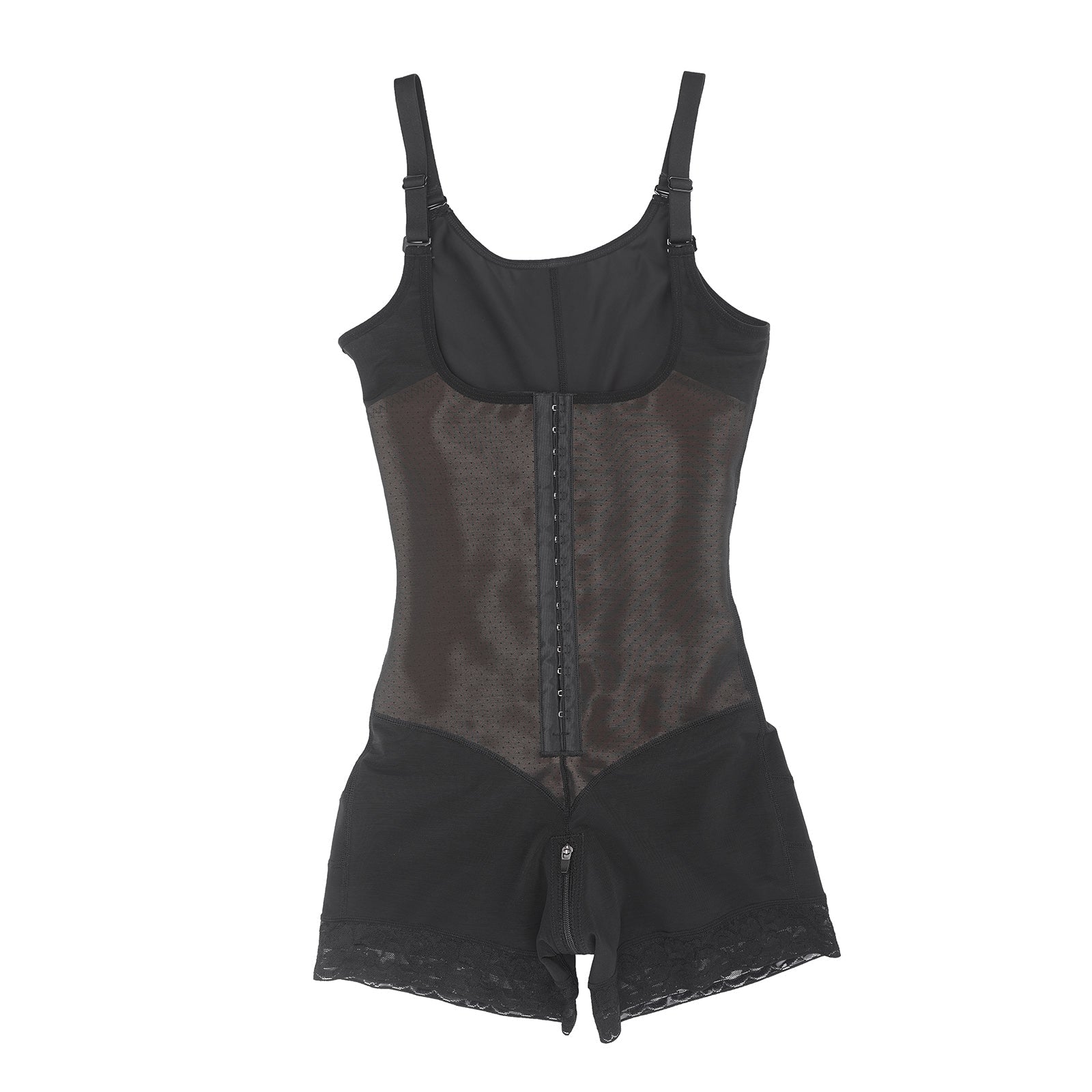 Felicia - Ademende Latex Body met Open Borst, Buikcontrole en Stevige Compressie Shapewear. - Bella Fit™