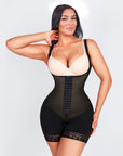 Felicia - Ademende Latex Body met Open Borst, Buikcontrole en Stevige Compressie Shapewear. - Bella Fit™