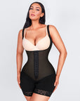 Felicia - Ademende Latex Body met Open Borst, Buikcontrole en Stevige Compressie Shapewear. - Bella Fit™