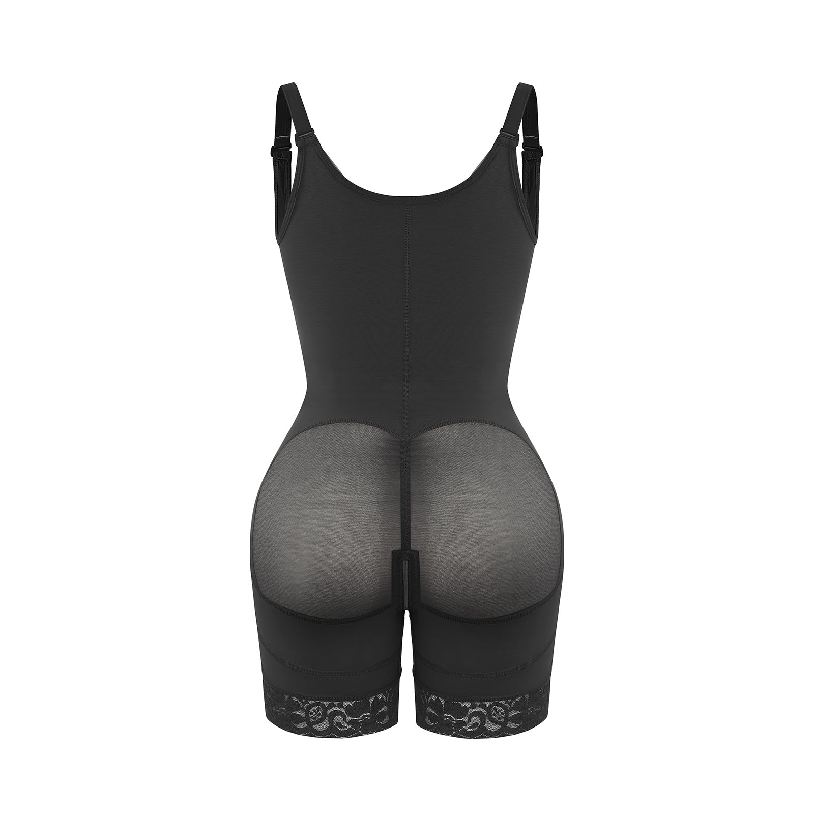 Felicia - Ademende Latex Body met Open Borst, Buikcontrole en Stevige Compressie Shapewear. - Bella Fit™