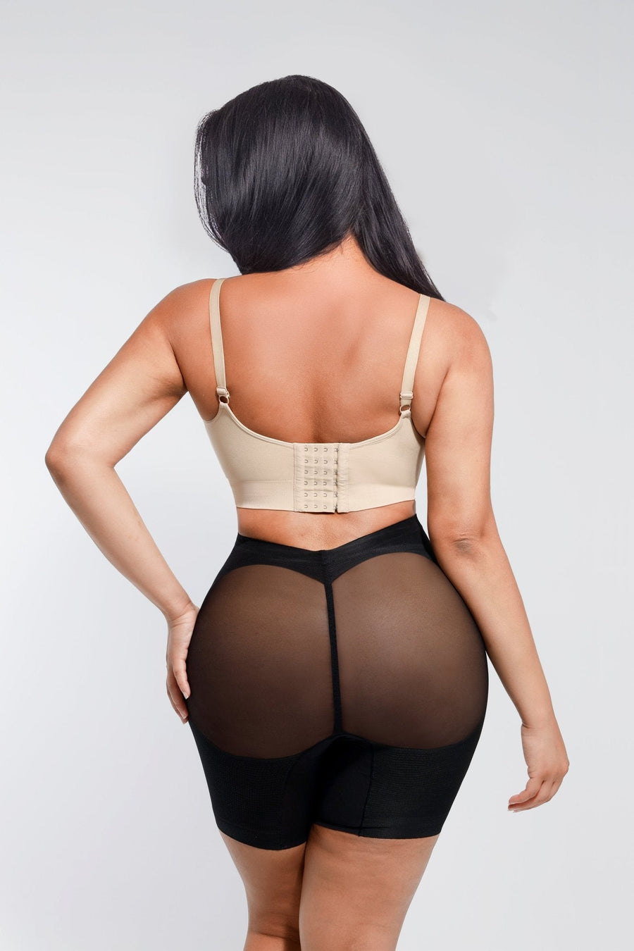 Madison - Bauchformende Shapewear mit Mesh, Tiefer Rücken & Po - Lifting Effekt - Bella Fit Deutschland