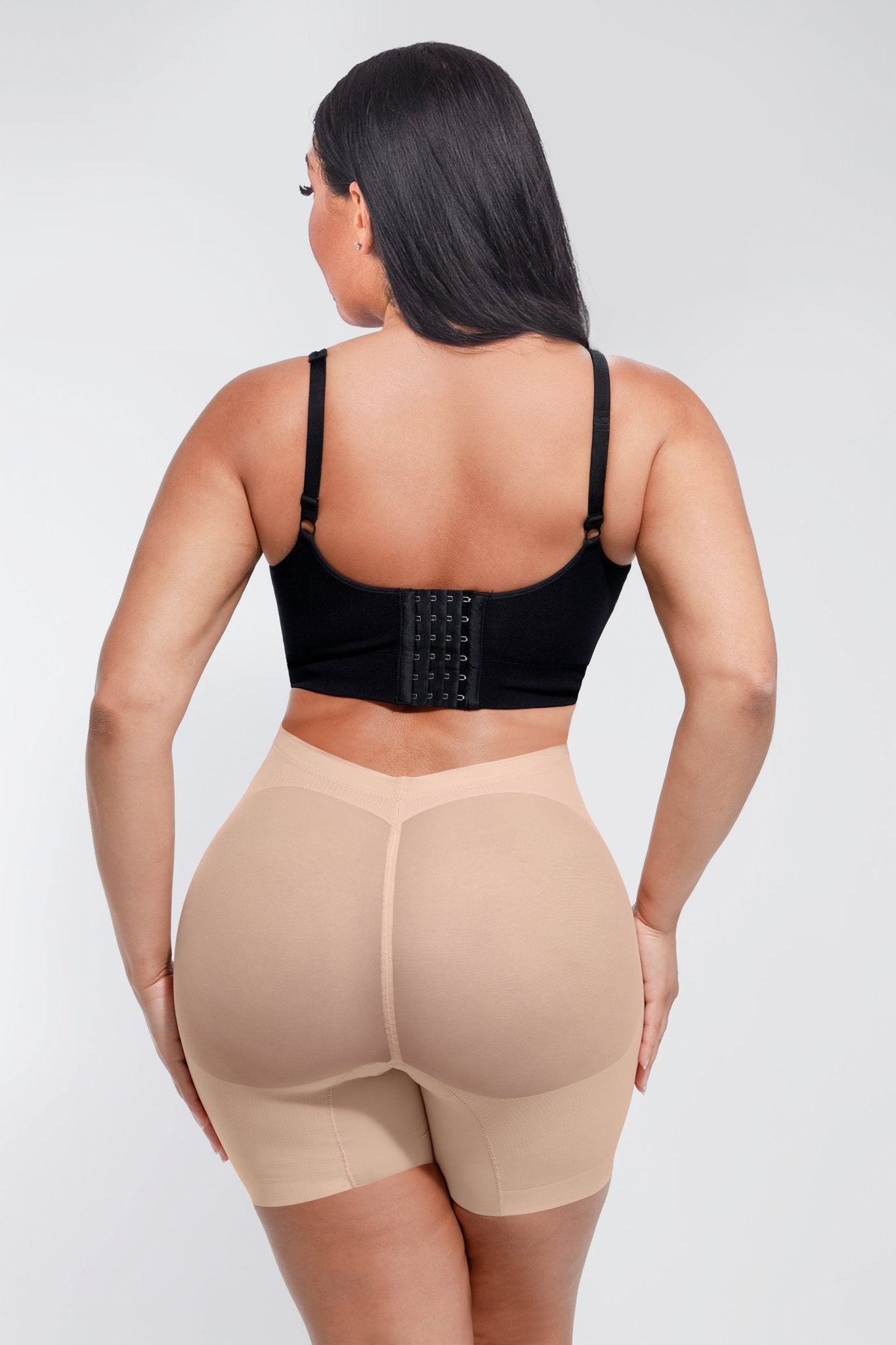 Madison - Buikcorrigerende Shapewear Lage Rug Mesh Bil Lifting Effect - Bella Fit™