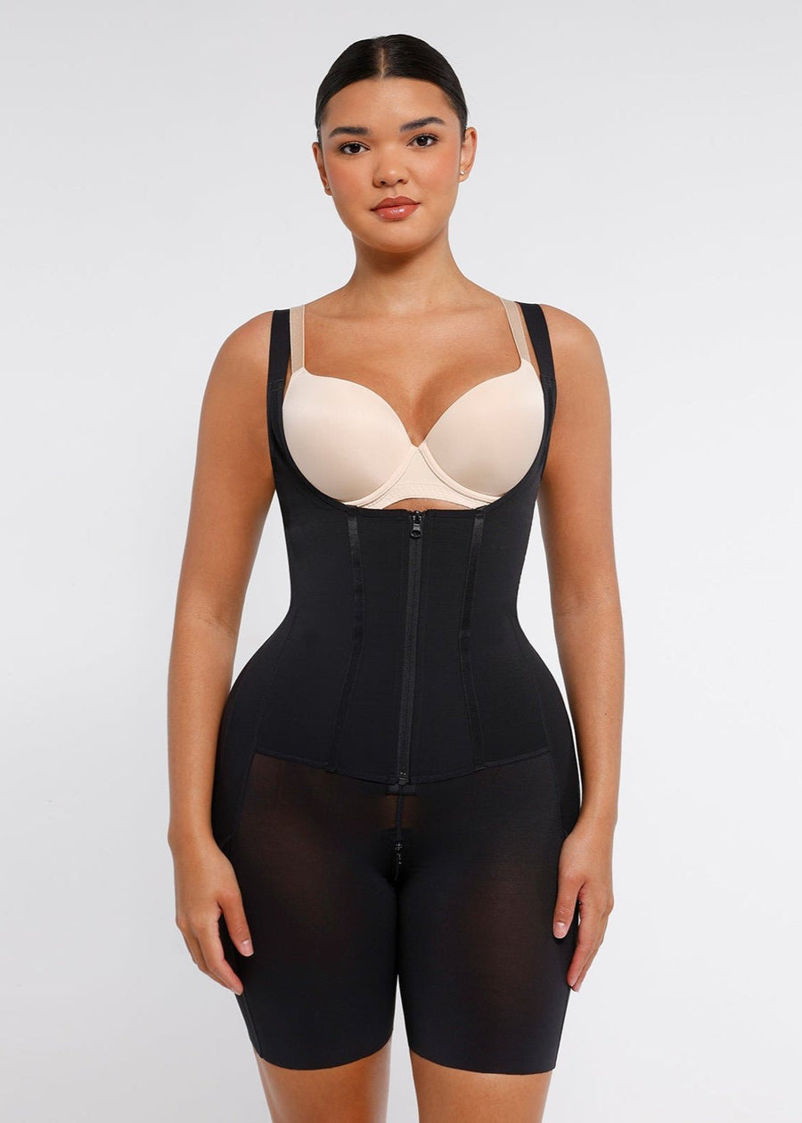 Rebecca 2.0 - Postoperative Shapewear mit U - förmiger Brustunterstützung - Bella Fit Deutschland