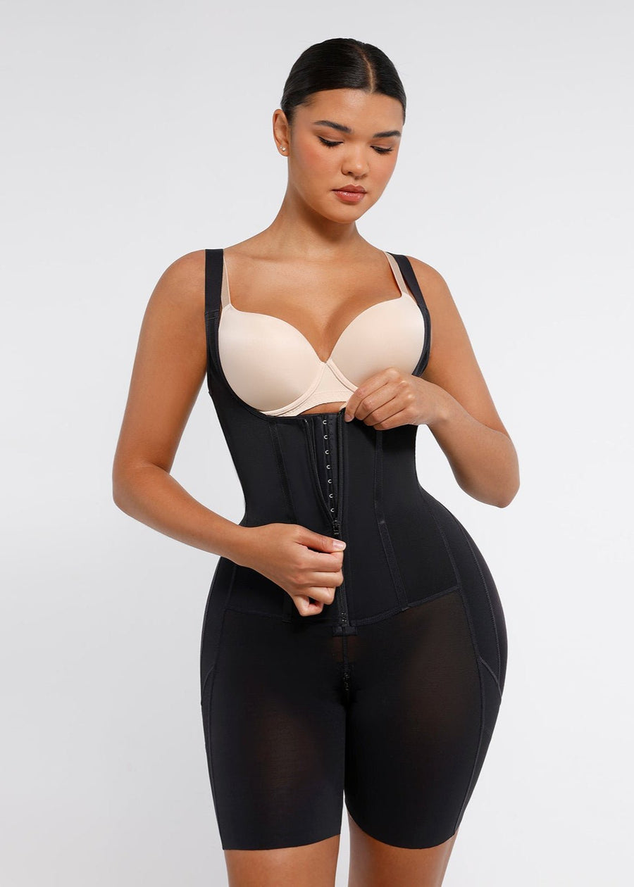 Rebecca 2.0 - Postoperative Shapewear mit U - förmiger Brustunterstützung - Bella Fit Deutschland