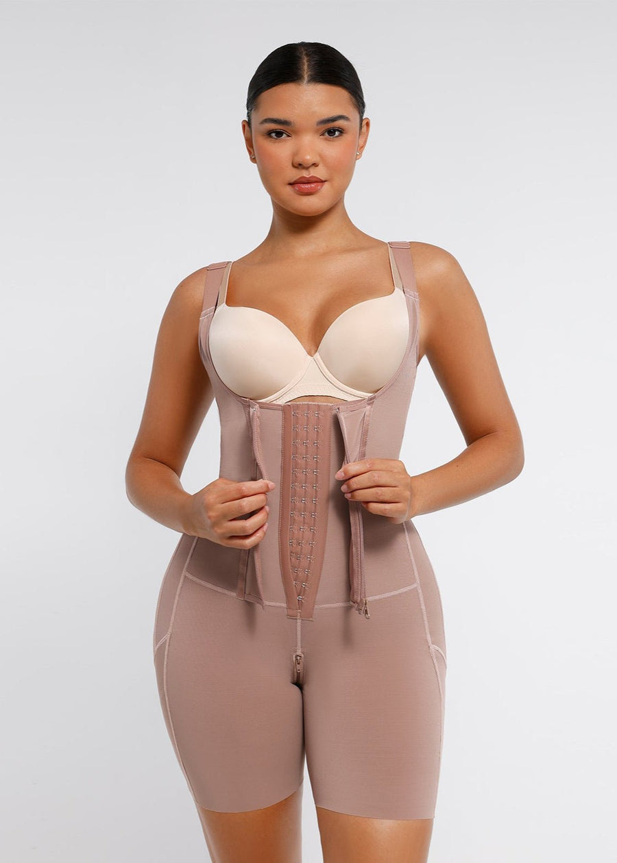 Rebecca 2.0 - Postoperative Shapewear mit U - förmiger Brustunterstützung - Bella Fit Deutschland