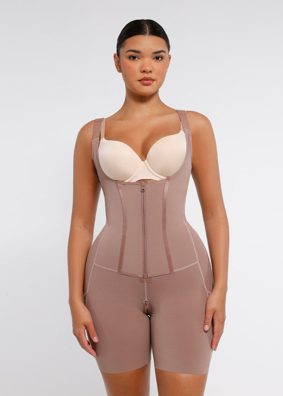 Rebecca 2.0 - Postoperative Shapewear mit U - förmiger Brustunterstützung - Bella Fit Deutschland