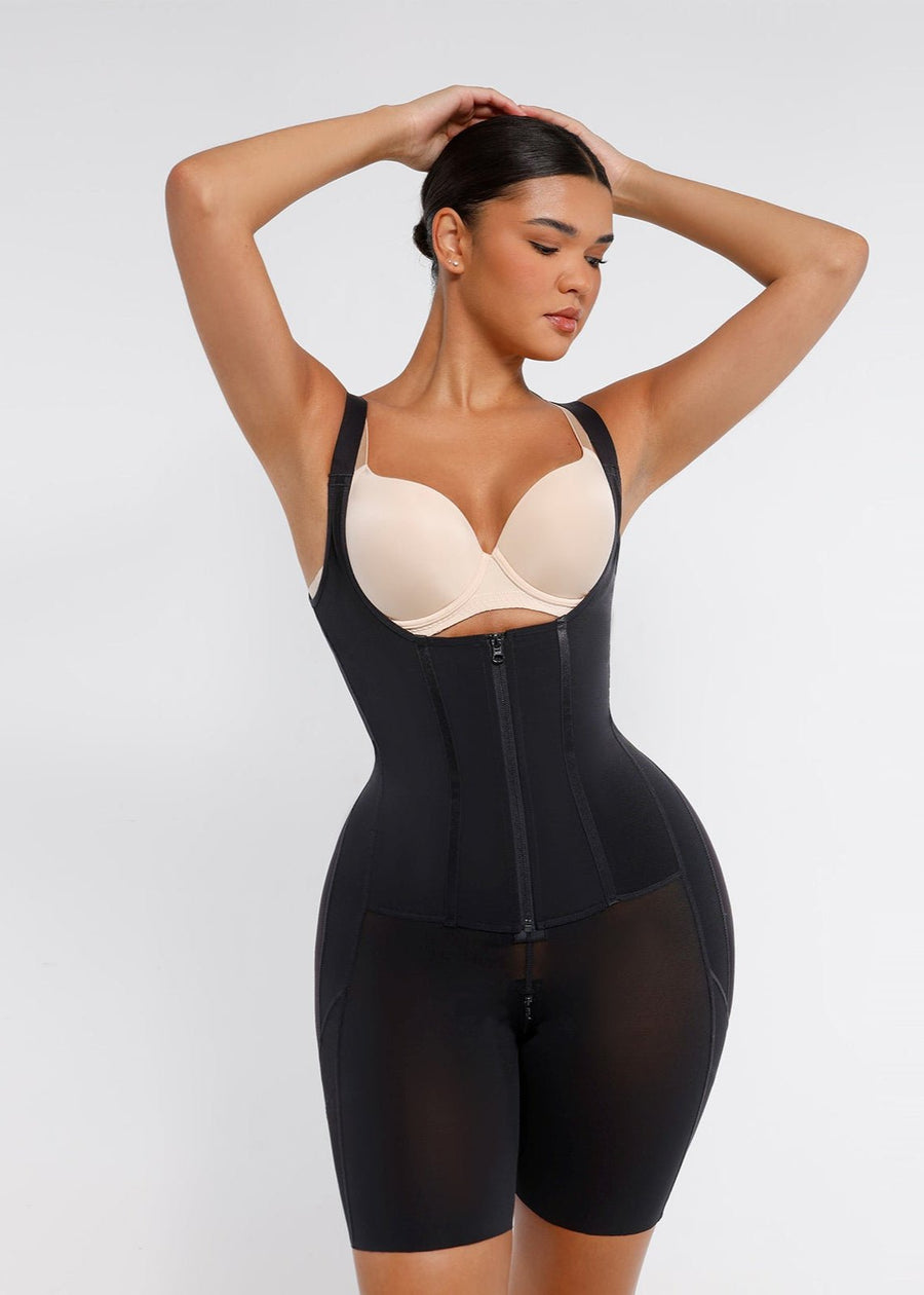 Rebecca 2.0 - Postoperative Shapewear mit U - förmiger Brustunterstützung - Bella Fit Deutschland