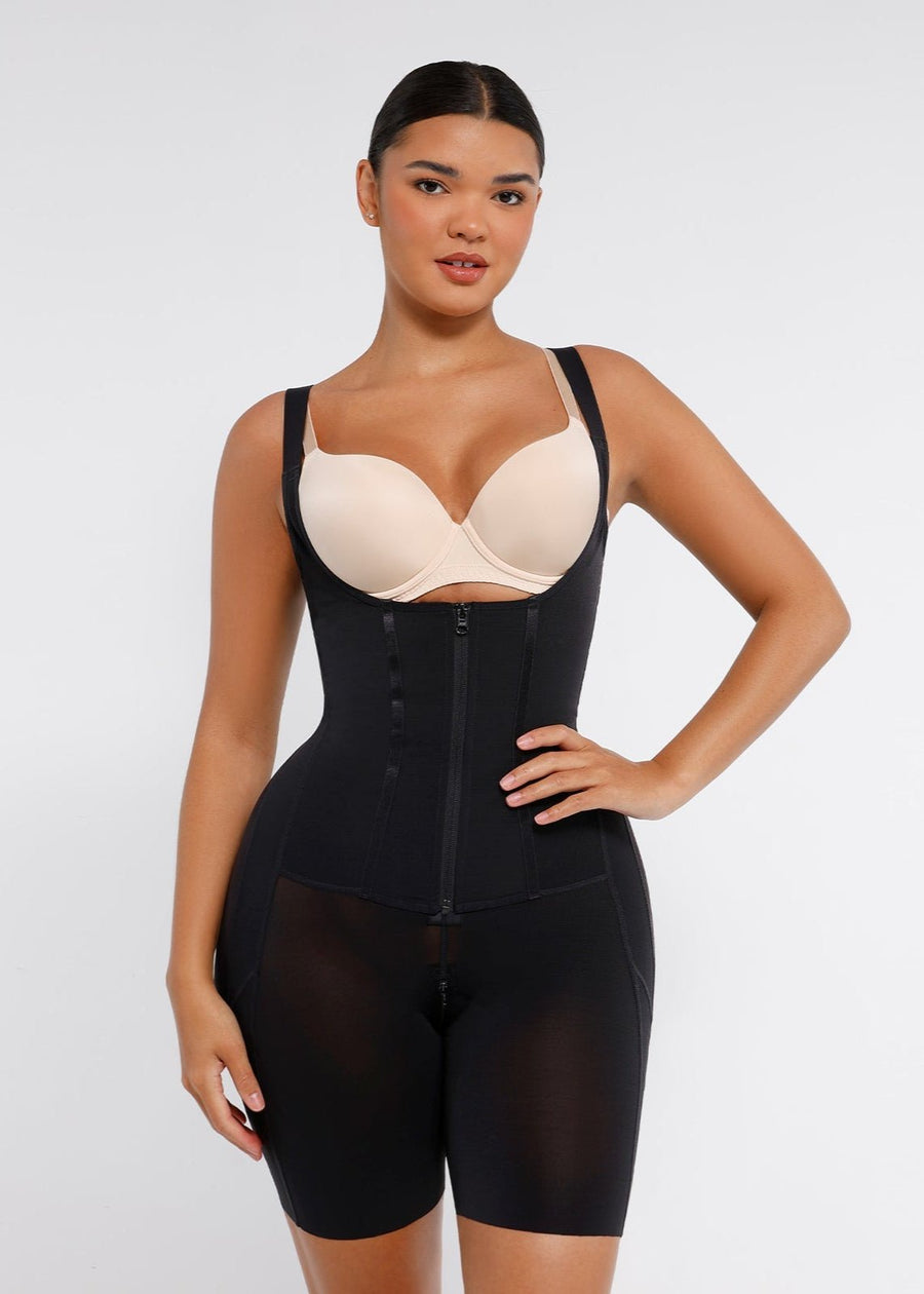 Rebecca 2.0 - Postoperative Shapewear mit U - förmiger Brustunterstützung - Bella Fit Deutschland