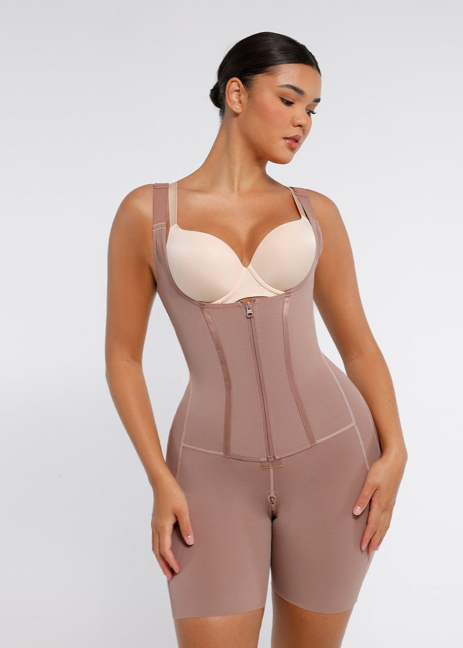 Rebecca 2.0 - Postoperative Shapewear mit U - förmiger Brustunterstützung - Bella Fit Deutschland