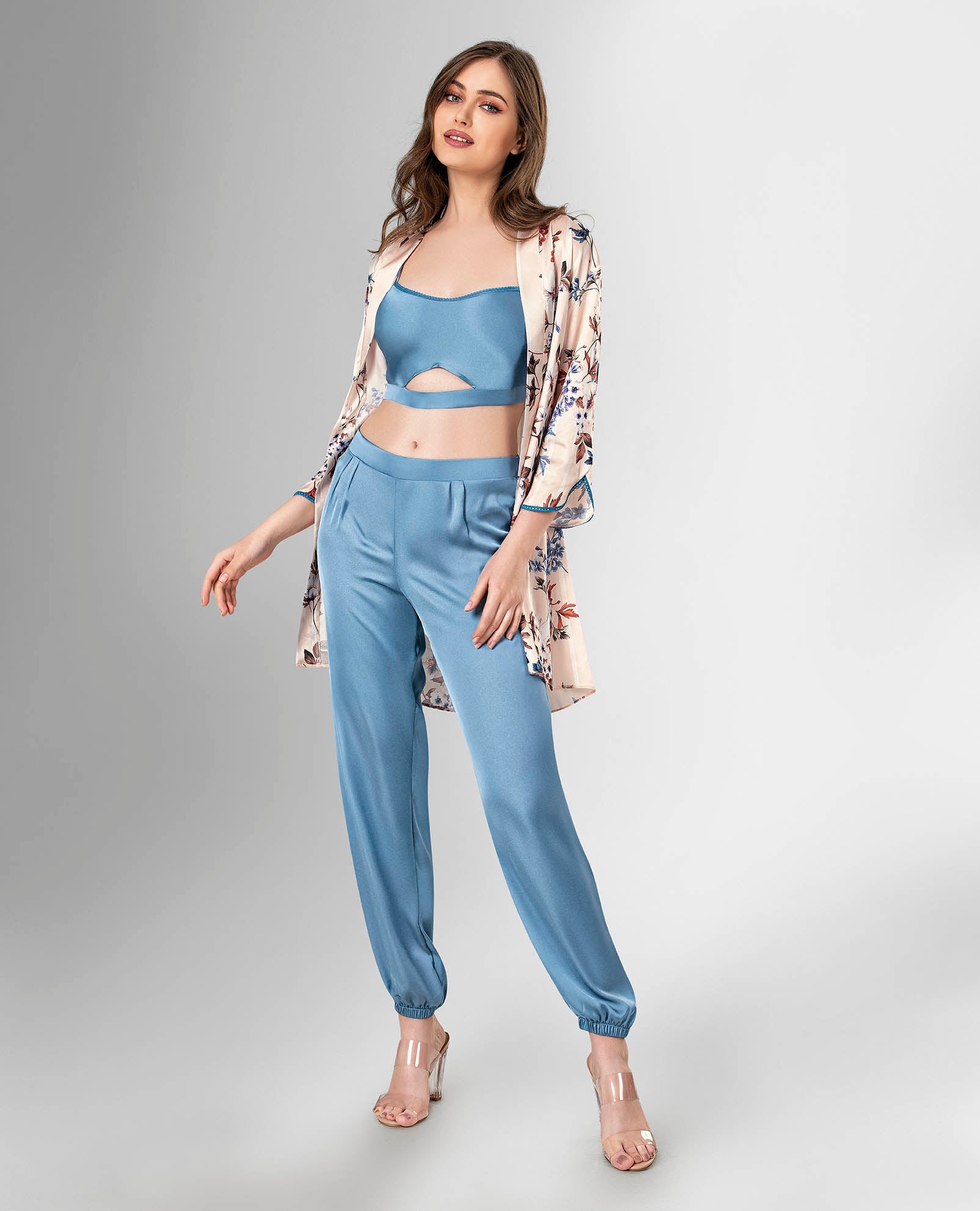 Rosalee - 3-delige Pyjama Set - Bella Fit™