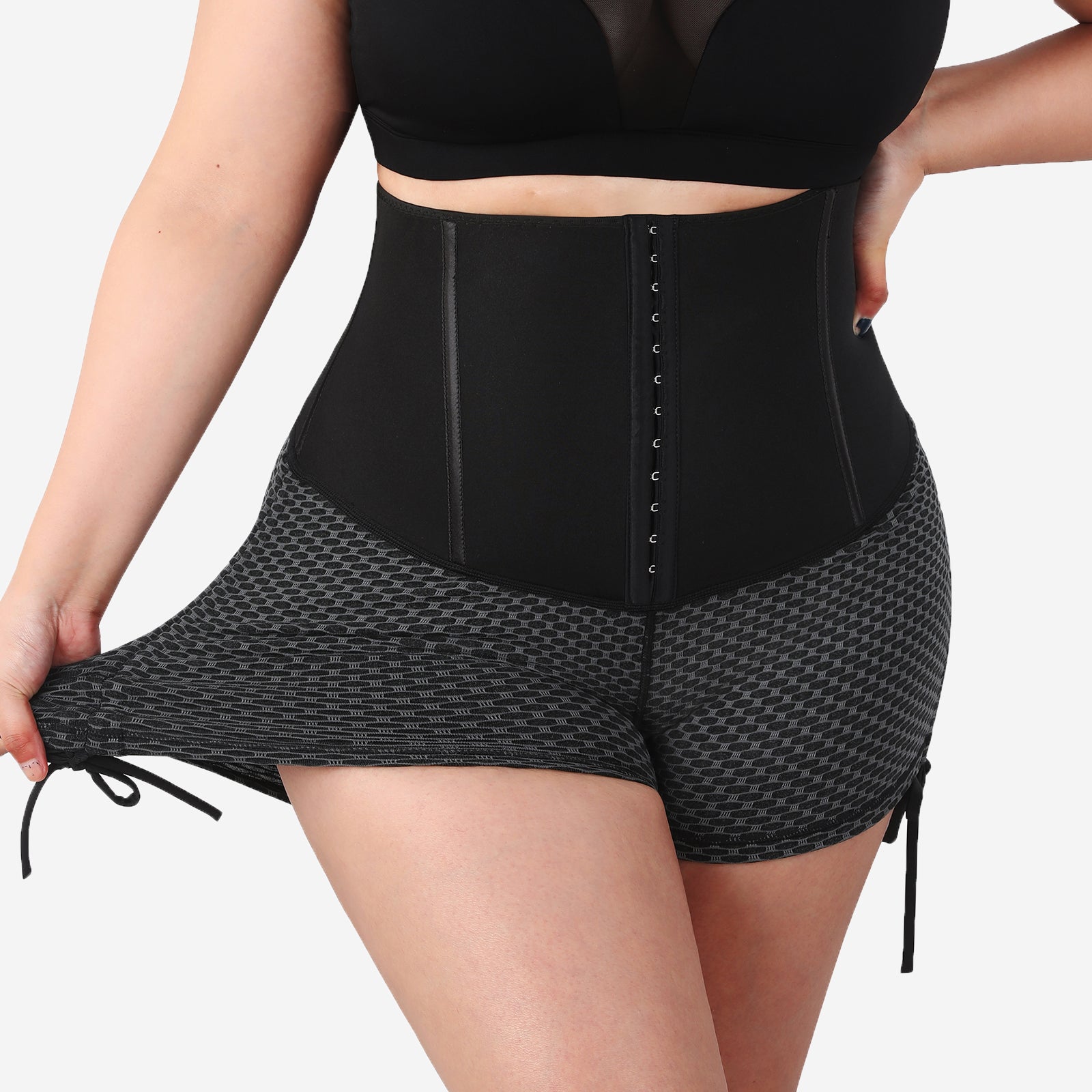 Corrigerende Shorts Afvallen Sport Waist Trainer Yoga Pants