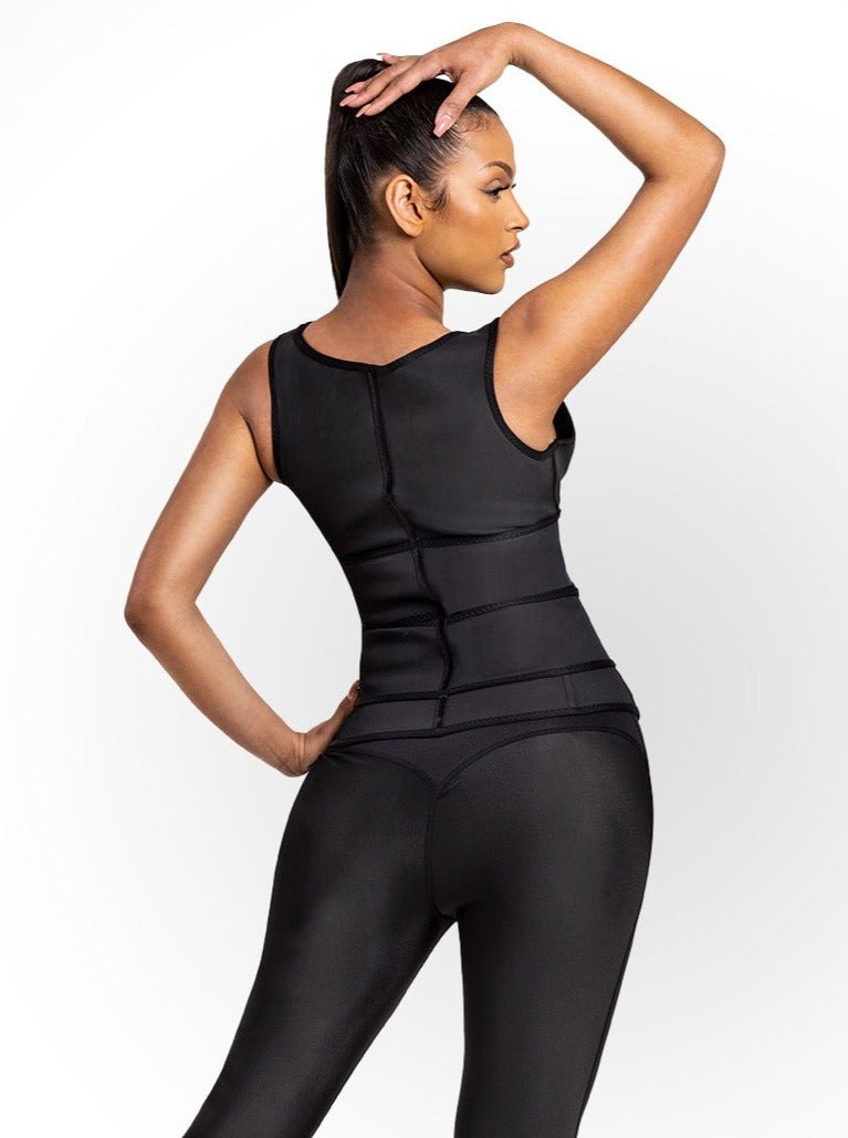 Grace - Waist Trainer - Anti zij en Rugvet - 7 Stalen Baleinen - Bella Fit™