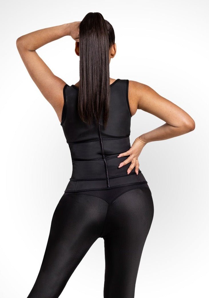 Grace - Waist Trainer - Anti zij en Rugvet - 7 Stalen Baleinen - Bella Fit™