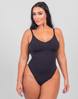 Isabella - Bodysuit String Met Open Rug Design - Bella Fit™