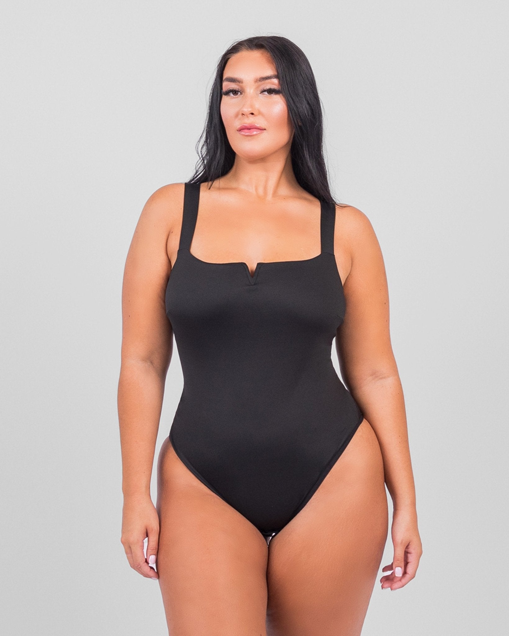 Lilou - Bodysuit Vierkante Kraag - Bella Fit™