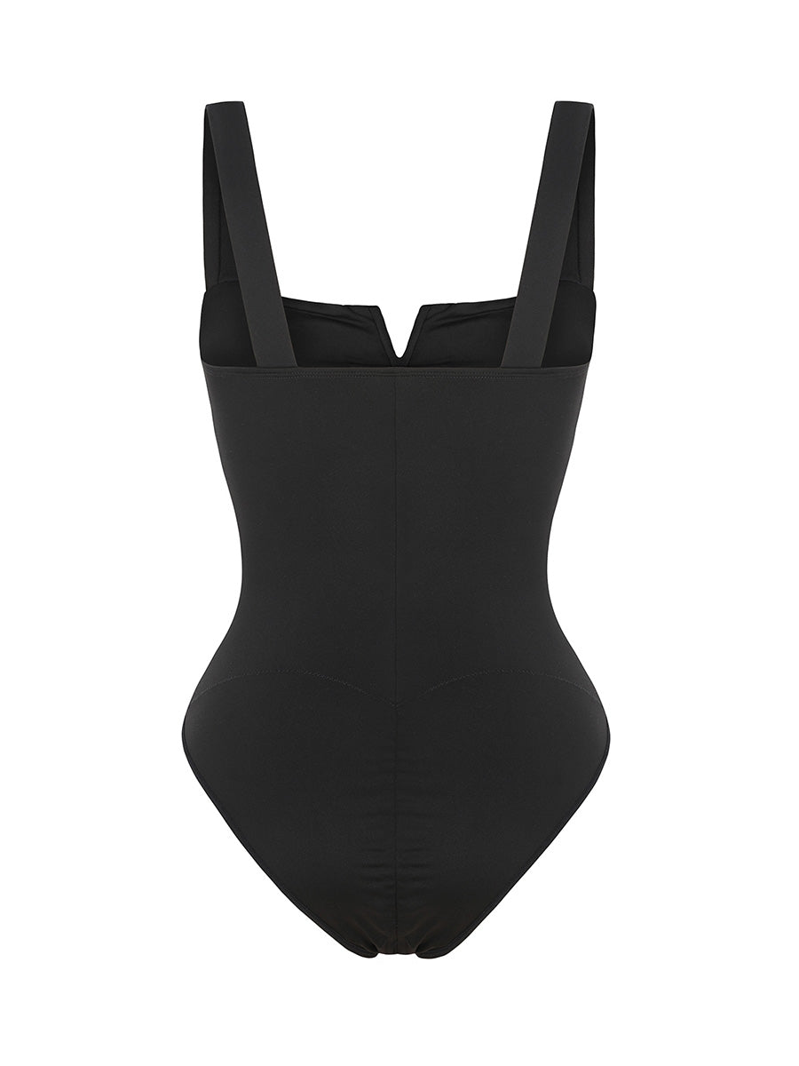 Lilou - Bodysuit Vierkante Kraag - Bella Fit™