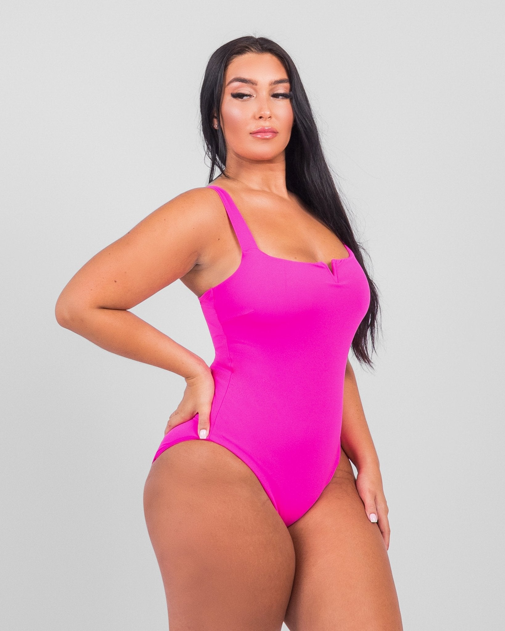 Lilou - Bodysuit Vierkante Kraag - Bella Fit™