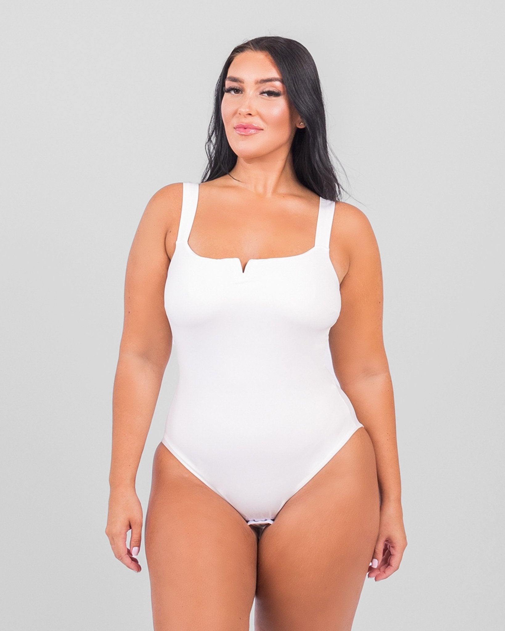 Lilou - Bodysuit Vierkante Kraag - Bella Fit™