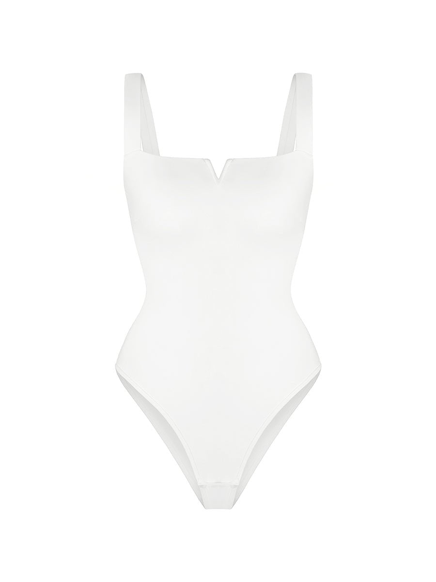 Lilou - Bodysuit Vierkante Kraag - Bella Fit™