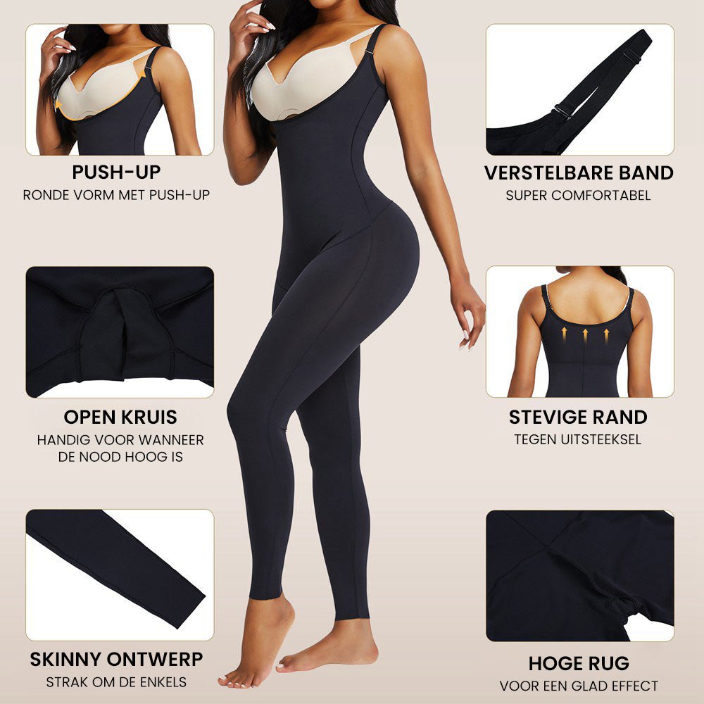 Bodylifter Shapewear Corrigerend Ondergoed Bodysuit Smalle Taille Afvallen Liposuctie