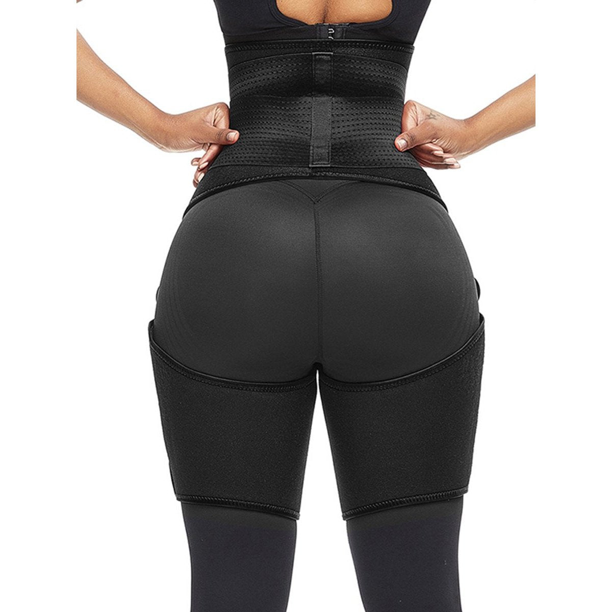 Sacha - waist trainer tijdens sporten - Bella Fit™