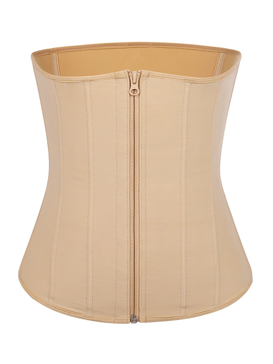 Waist Trainer Met Rits Slanke Taille Haakjes 9 Stalen Baleinen