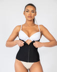 Waist Trainer Met Rits Slanke Taille Haakjes 9 Stalen Baleinen