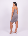 Valencia - Shaper Mini Kleid mit quadratischem Ausschnitt