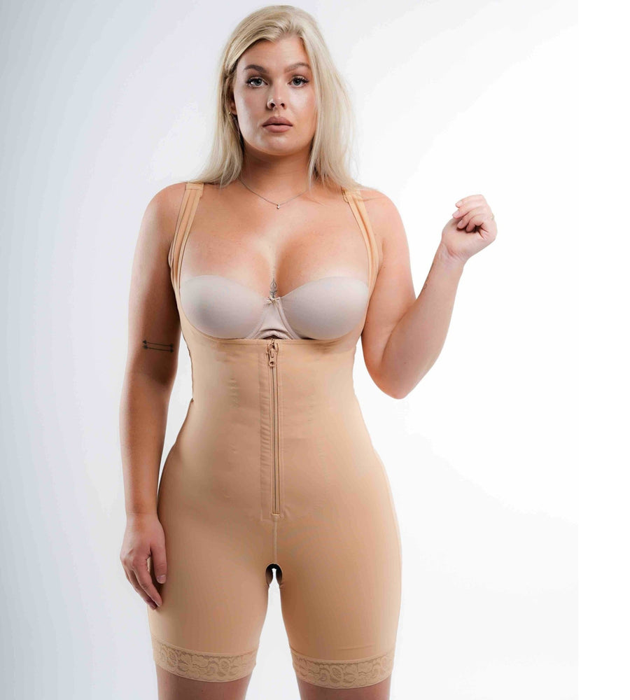 Venus - Schlankmachende Body Shapewear mit Reißverschluss - Bella Fit Deutschland